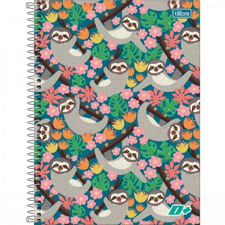 CADERNO ESPIRAL UNIVERSITÁRIO 10 MATÉRIAS 200 FOLHAS - TILIBRA