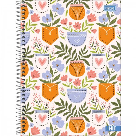CADERNO ESPIRAL UNIVERSITÁRIO 10 MATÉRIAS 160 FOLHAS - TILIBRA