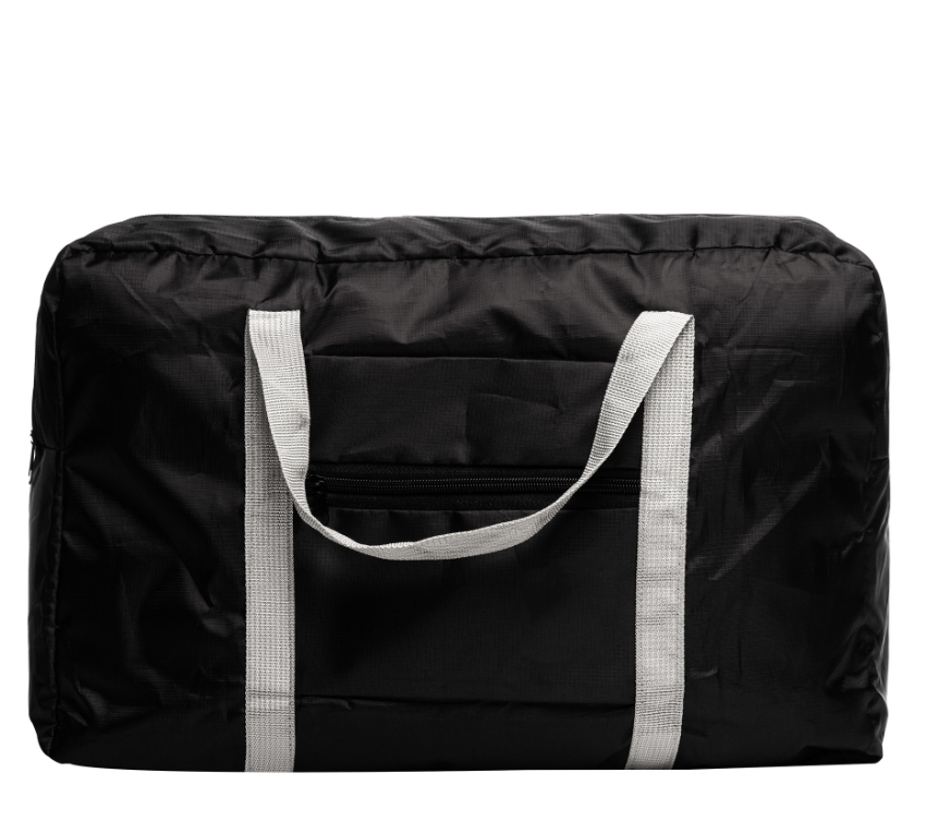 BOLSA DE POLIÉSTER COM ENCAIXE PARA MALA DE VIAGEM PRETA 46X35X12CM - LYOR