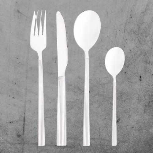 FAQUEIRO 16 PECAS DE ACO INOX ATHENAS - LYOR