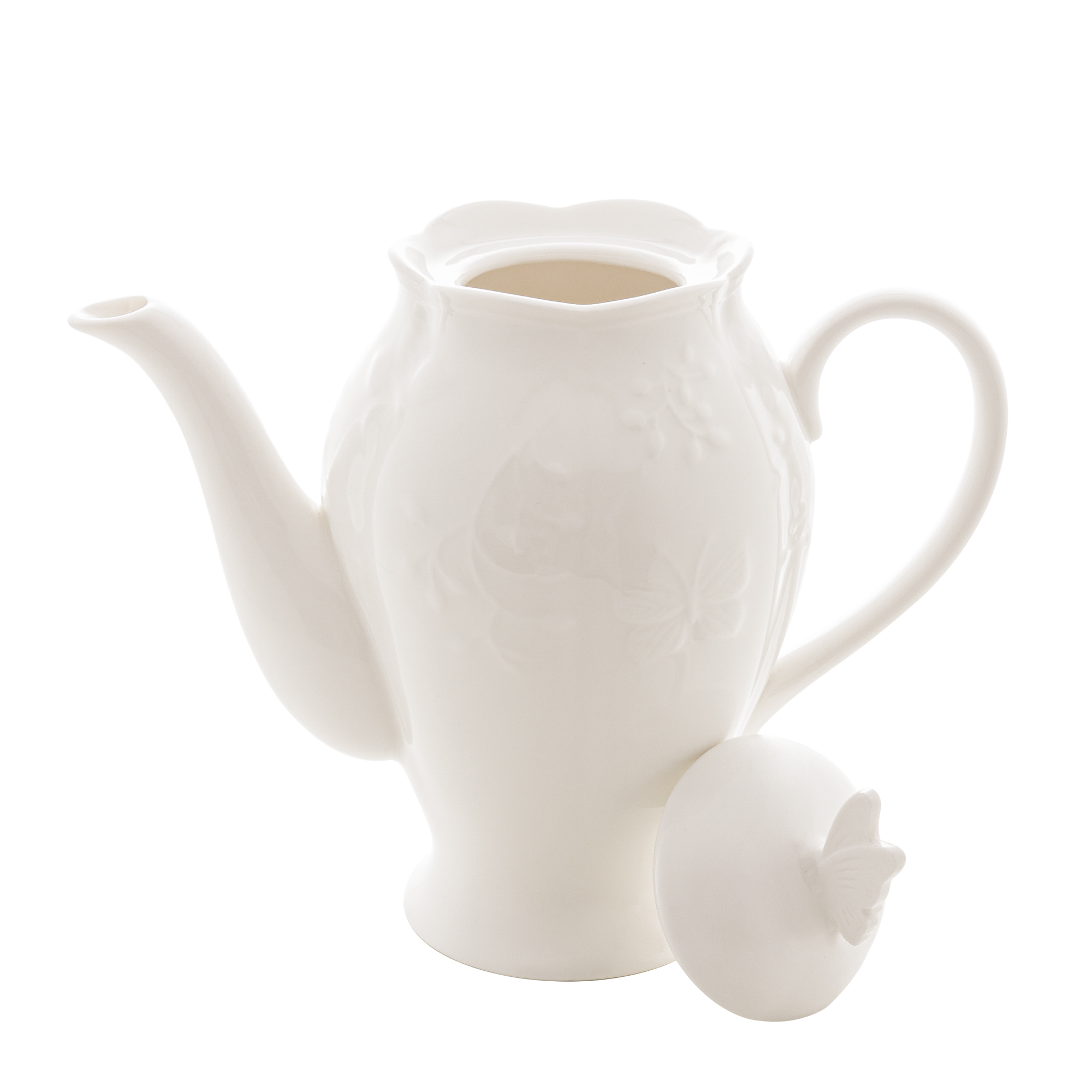 BULE DE PORCELANA NEW BONE BUTTERFLY FLOWER 1,27L - LYOR
