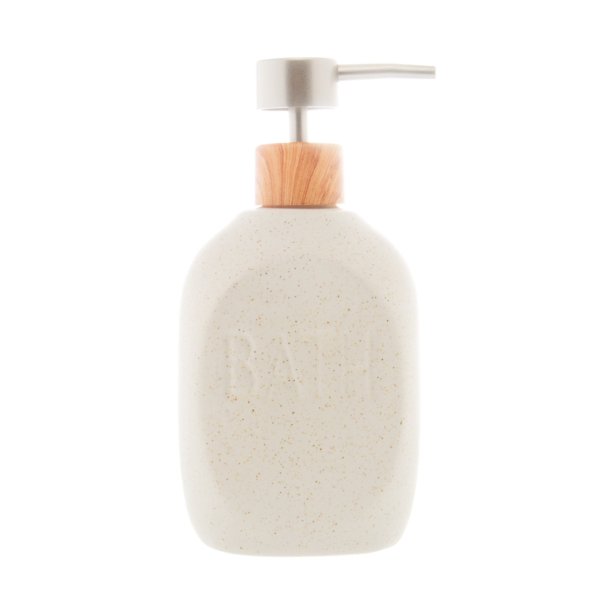 PORTA SABONETE LIQUIDO DE CERAMICA GRANILITE 430 ML - LYOR