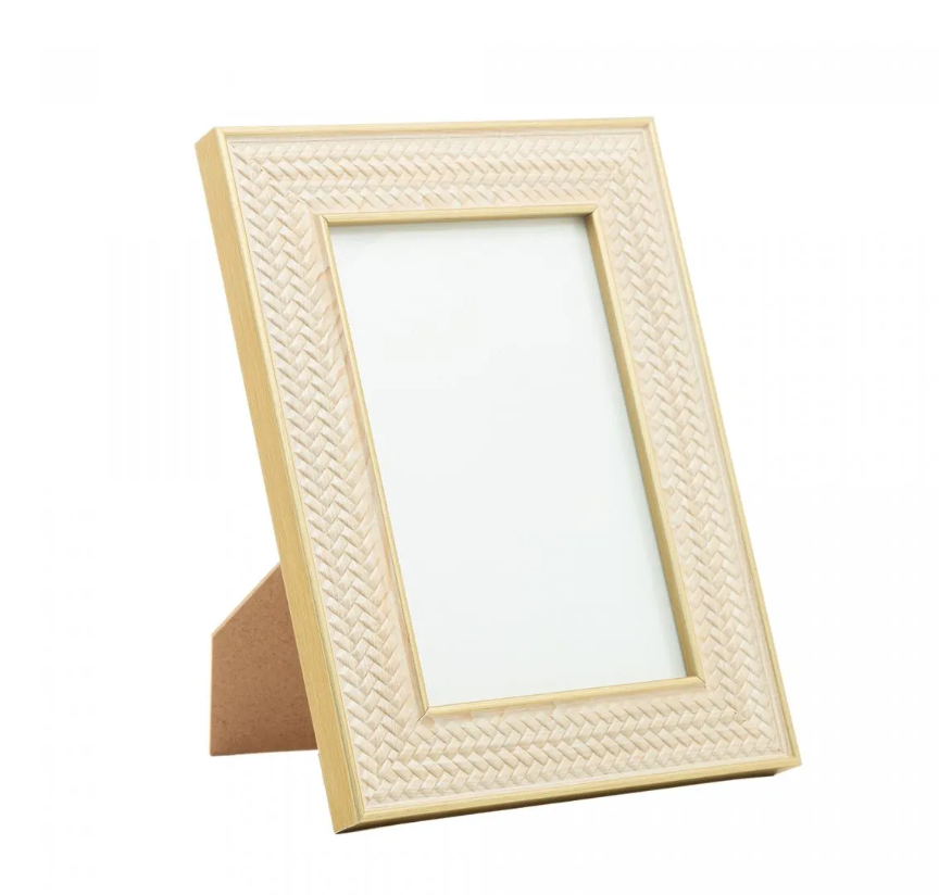PORTA RETRATO DE MDF TEXTURIZADO 20X25CM - LYOR