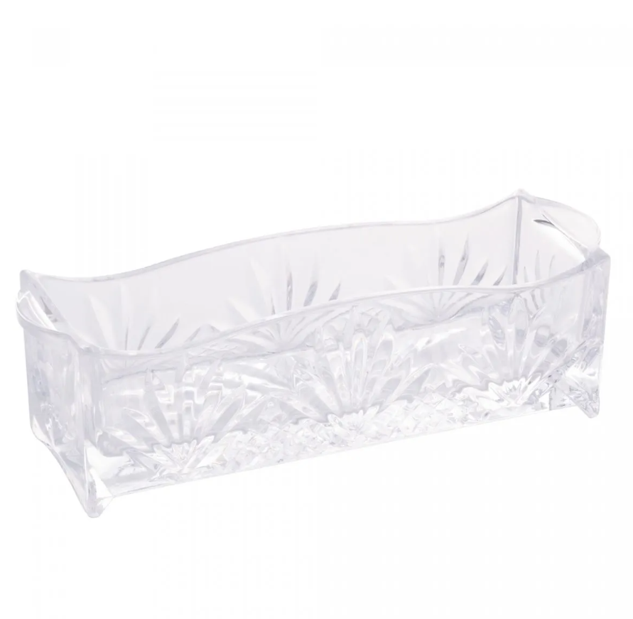 PORTA TALHER DE CRISTAL DE CHUMBO DUBLIN 27X9CM - LYOR