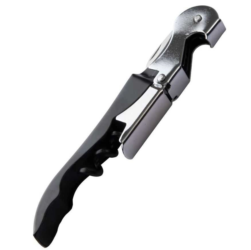 SACA ROLHAS ABRIDOR DE GARRAFAS AÇO INOX 12CM - CLINK
