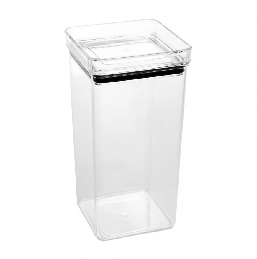 POTE HERMÉTICO DE POLIESTIRENO EMPILHÁVEL MY BOX 1L - LYOR