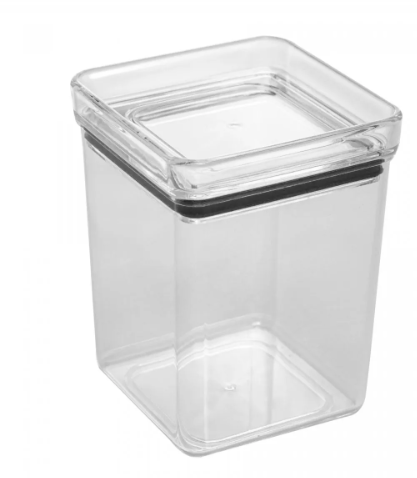 POTE HERMÉTICO DE POLIESTIRENO EMPILHÁVEL MY BOX 600ML - LYOR