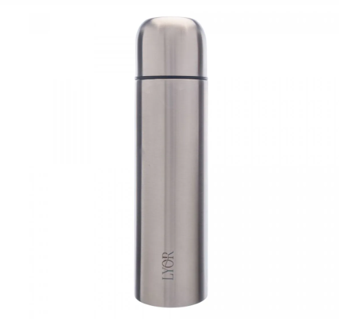 GARRAFA TÉRMICA DE AÇO INOX BULLET 500ML - LYOR