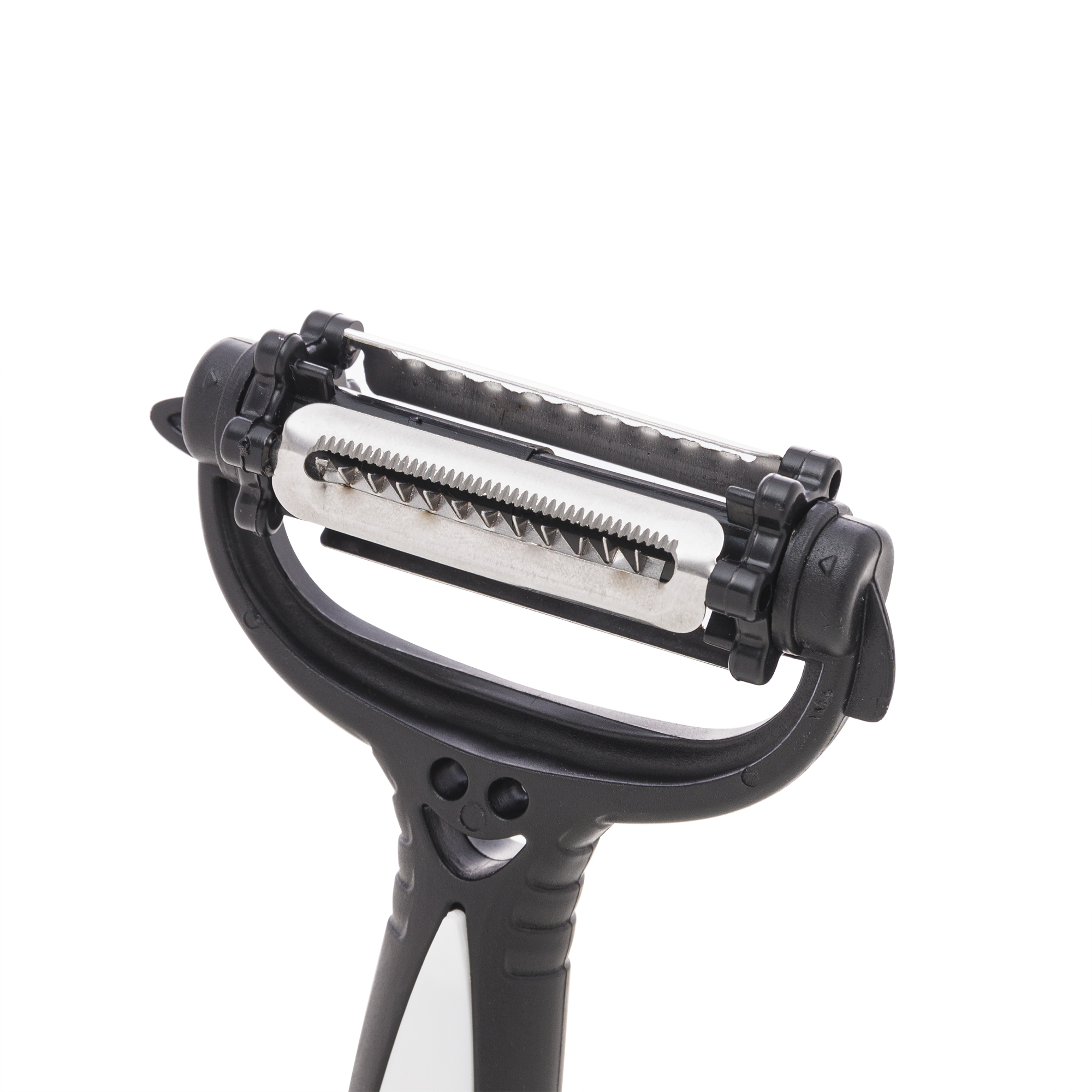 DESCASCADOR DE LEGUMES ACO INOX E PLASTICO 3 EM 1 - LYOR