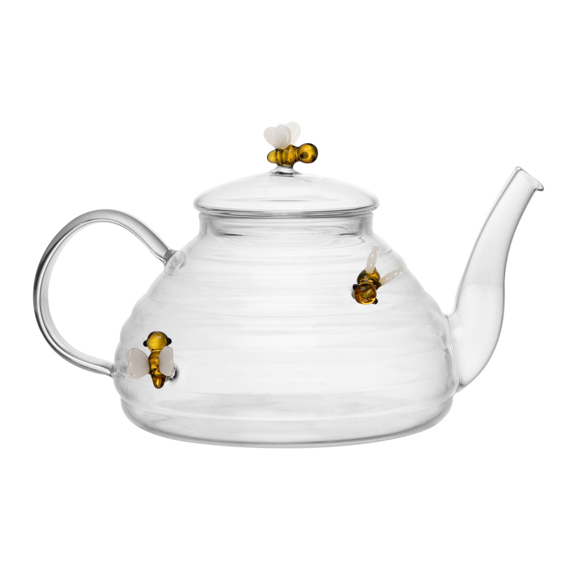 CHALEIRA DE VIDRO COM FILTRO LOVELY BEE 650ML - LYOR