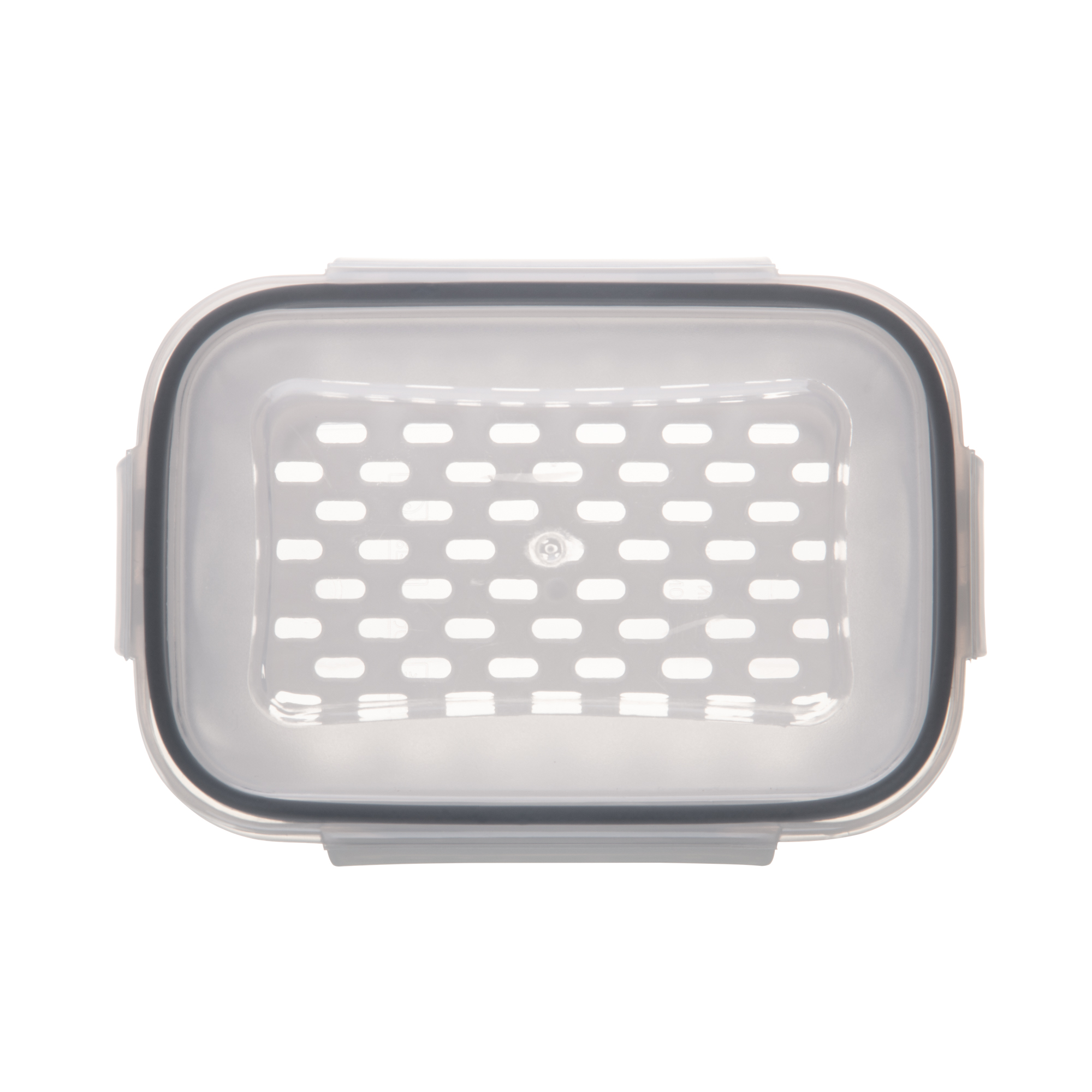 POTE HERMETICO COM CESTO ESCORREDOR BRANCO 800ML - LYOR