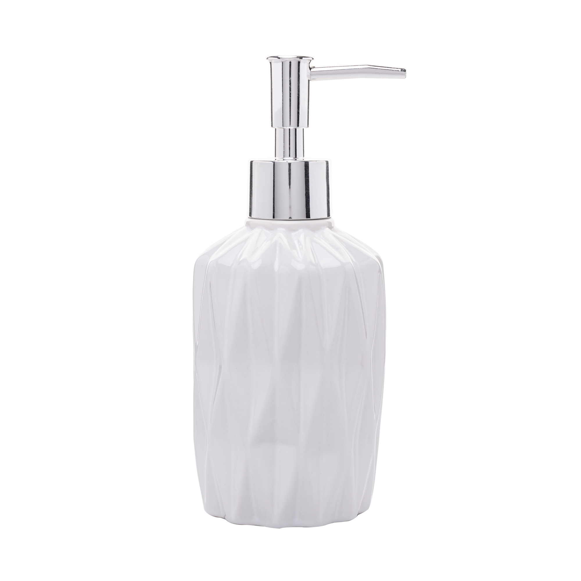 CONJUNTO 2 PECAS PARA BANHEIRO DE CERAMICA DIAMOND BRANCO - LYOR