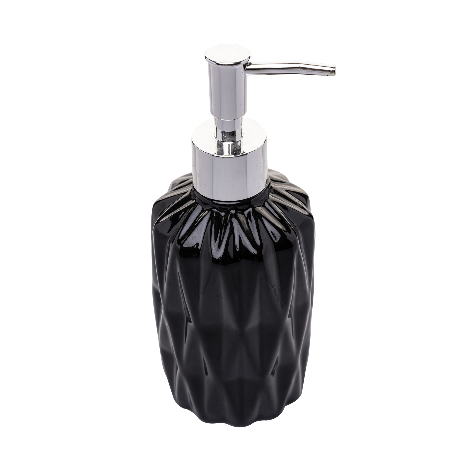 CONJUNTO 2 PECAS PARA BANHEIRO DE CERAMICA DIAMOND PRETO - LYOR