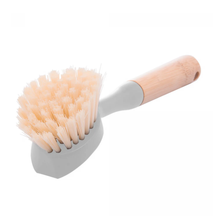 ESCOVA PARA LIMPEZA COM CABO DE BAMBU 23X4CM - LYOR