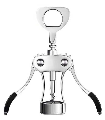 SACA ROLHAS DE AÇO INOX 18CM - CLINK