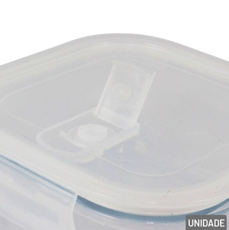 POTE HERMÉTICO DE VIDRO 700ML - FLASHGOODS