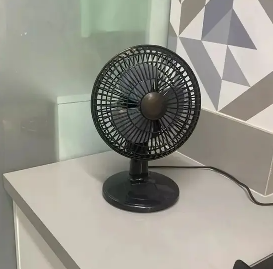 VENTILADOR MINI TURBO 20CM PRETO/PRATA 127V - VENTIMAIS