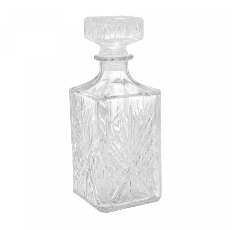 GARRAFA DE VIDRO PARA WHISKY SORTIDO 900ML - LYOR