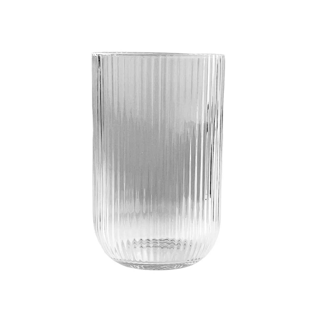 KIT COM 2 COPOS DE VIDRO BLISS TRANSPARENTE 450ML - WELLMIX