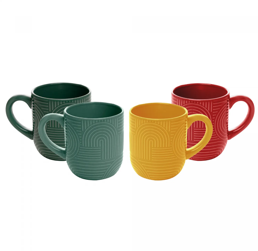 CANECA DE CERÂMICA FRANFURT 330ML UNITÁRIA - WOLFF