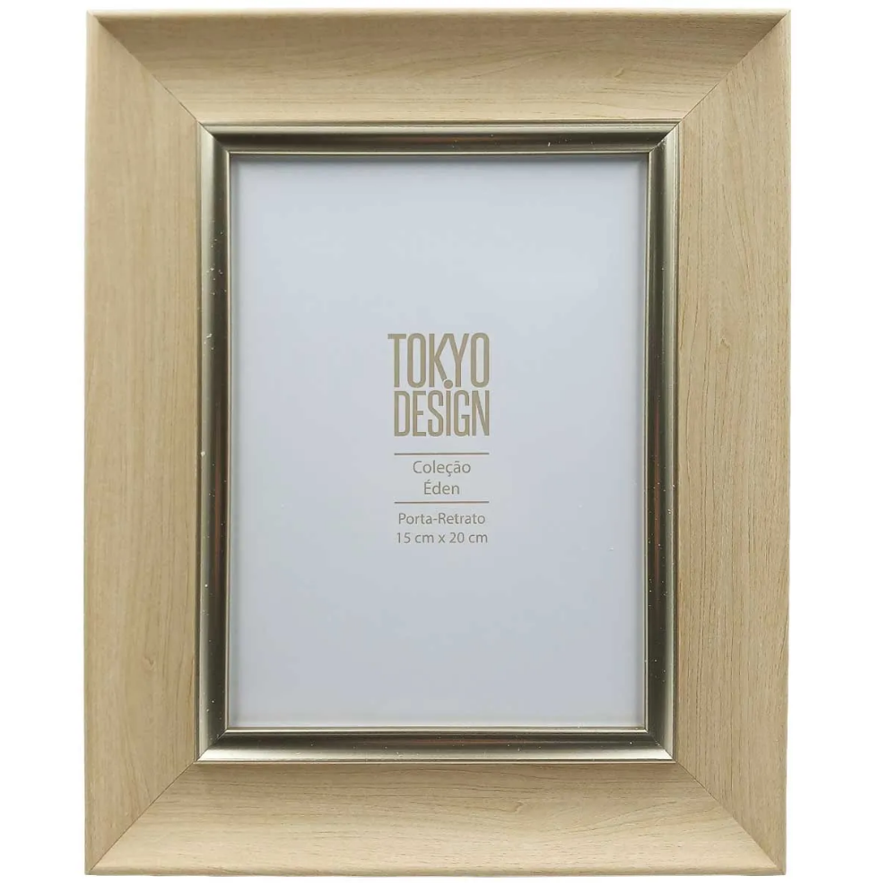 PORTA RETRATO DECORATIVO ÉDEN 15X20CM TOKYO DESIGN - MULTIART