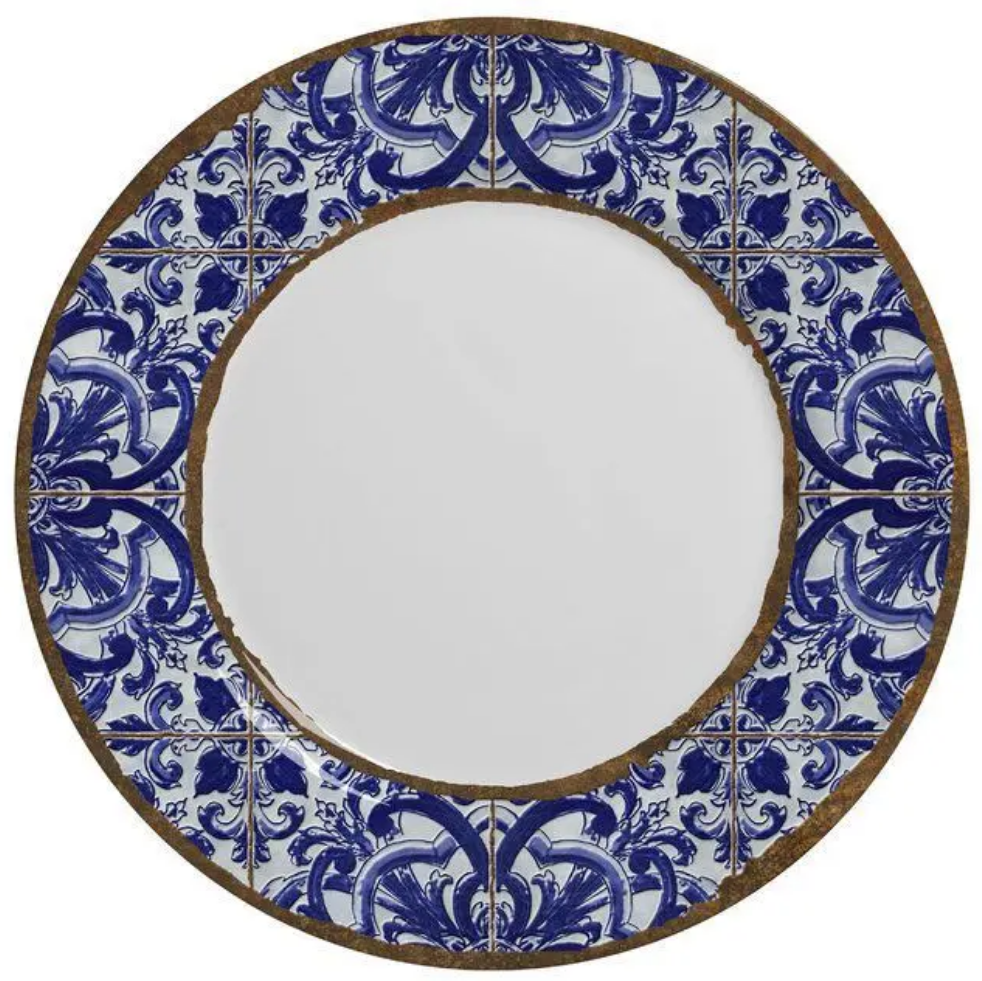 PRATO RASO DE CERÂMICA COIMBRA 28CM - ALLEANZA