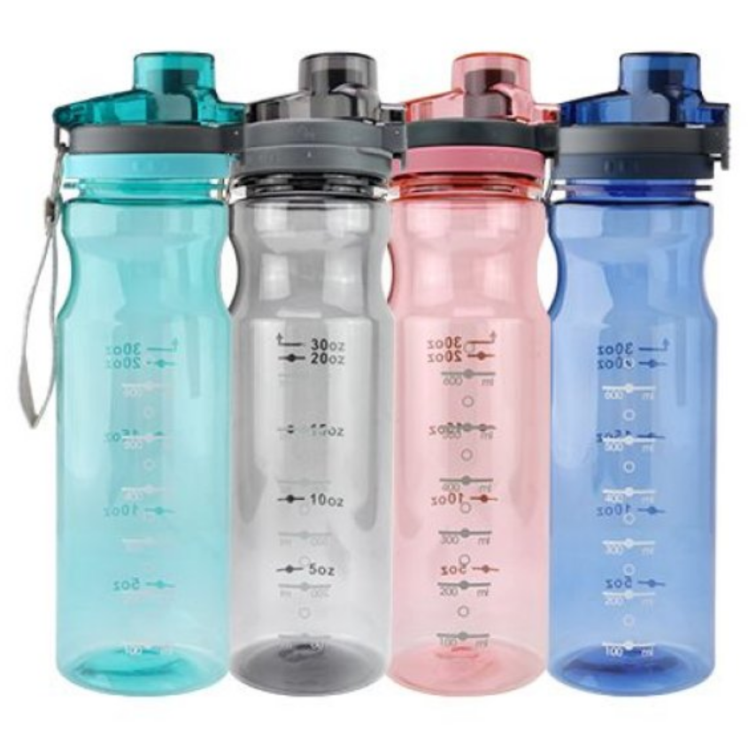 GARRAFA DE PLÁSTICO COLORS 890ML BPA FREE - FLASHGOODS