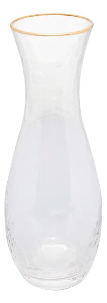 DECANTER DE CRISTAL COM FIO DE OURO TAJ 1,150L - WOLFF