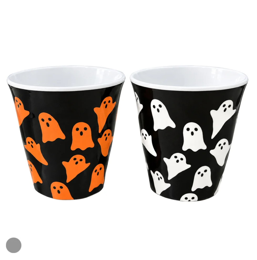 COPO DE MELAMINA HALLOWEEN FANTASMINHAS 300ML SORTIDOS - FLORARTE