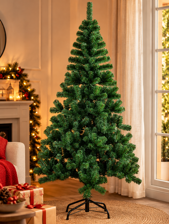 ÁRVORE DE NATAL VERDE TEXAS 1.80M COM 320 GALHOS - MULTIART