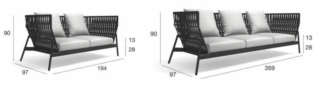 AA1    Sofá Life Sereno Modular 6 lugares
