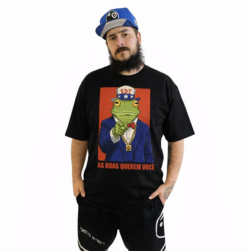Camiseta Vandal - As Ruas Querem Você