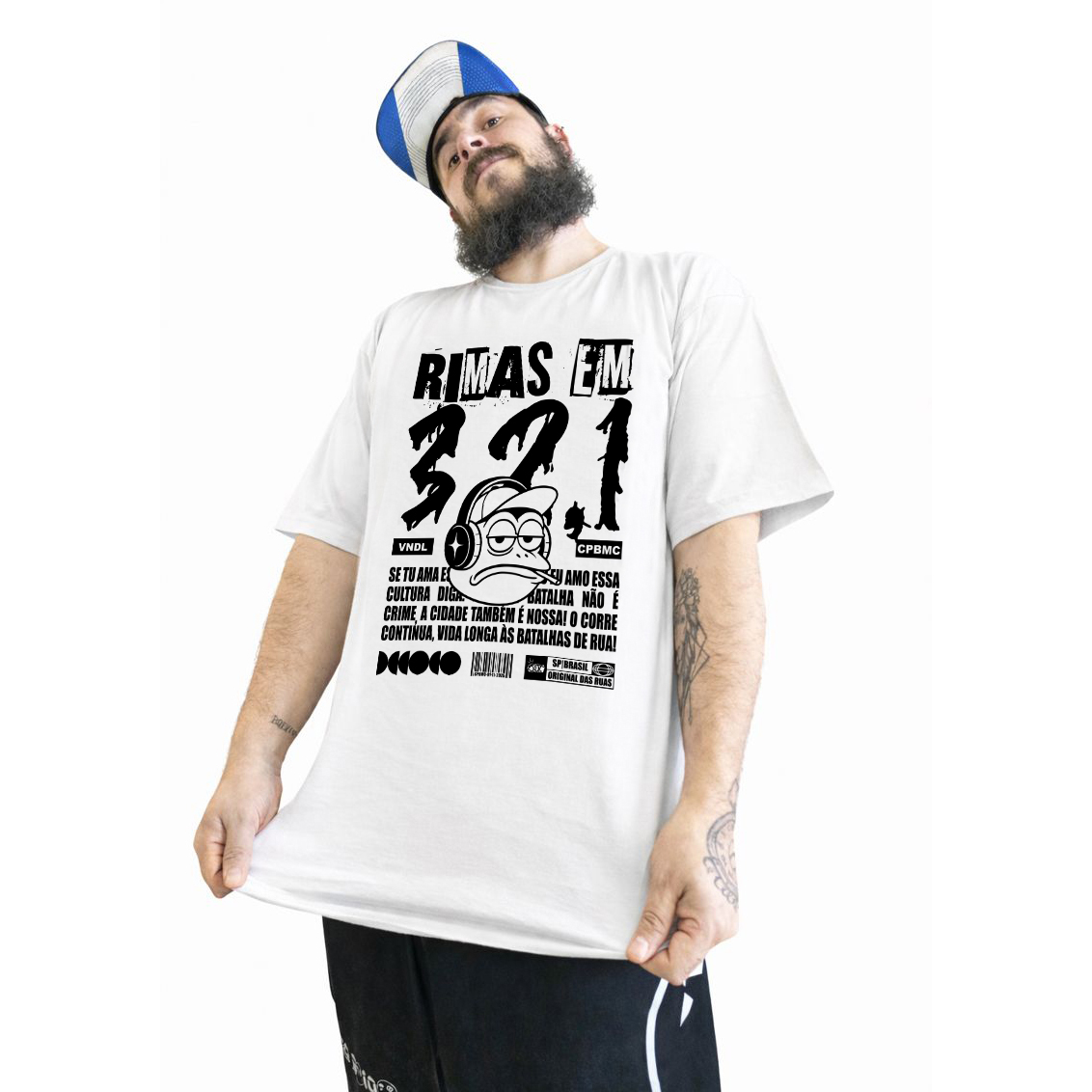 Collab CPBMC x Vandal - Rimas em 3, 2, 1