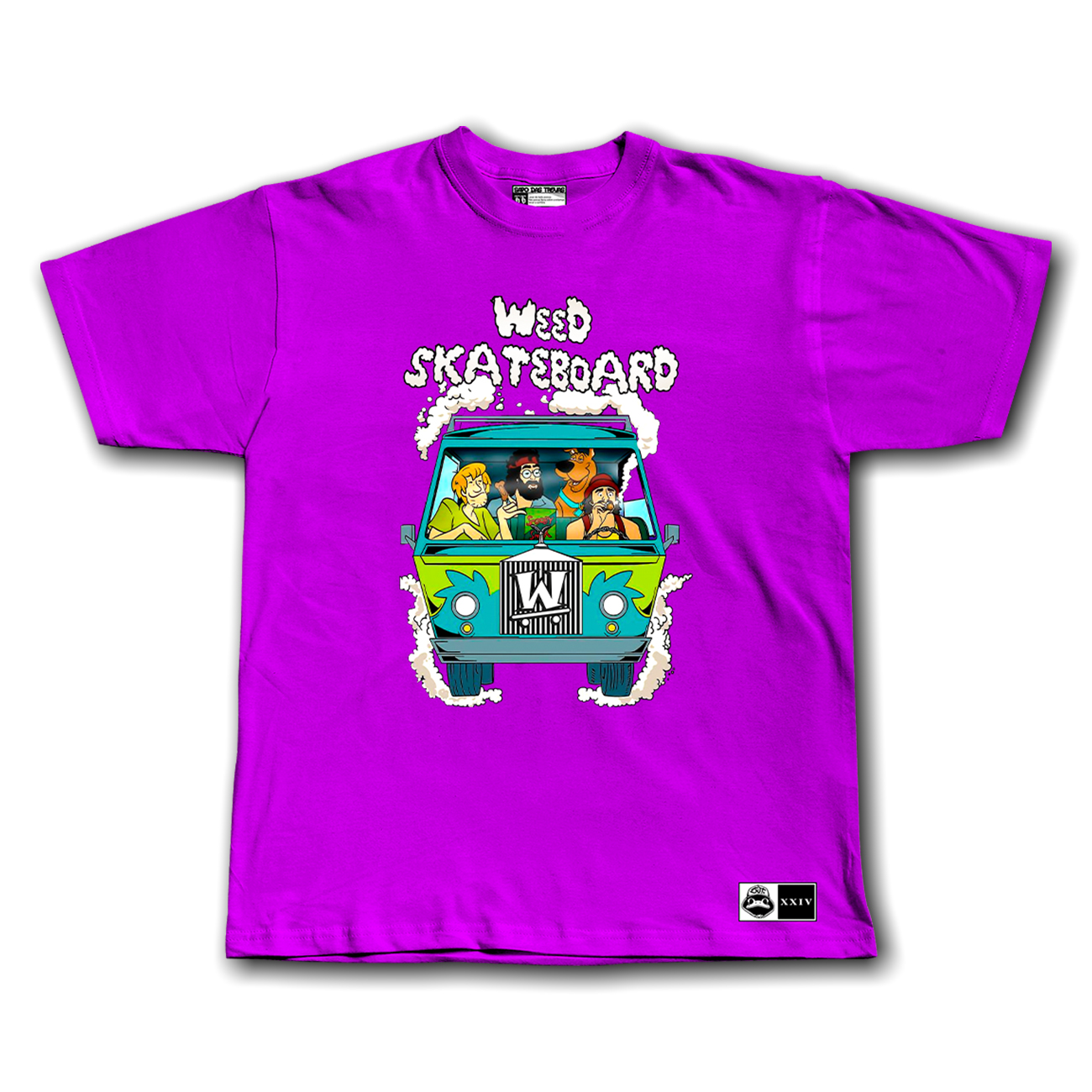 Camiseta - WeeD SkateboarD - Scooby Chong