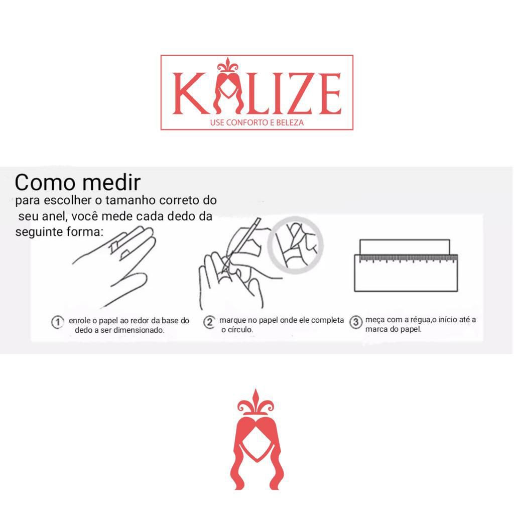 Anel Quadrado Liso  médio- Colecionaveis- Banhado a Ouro 18k - Semijoia