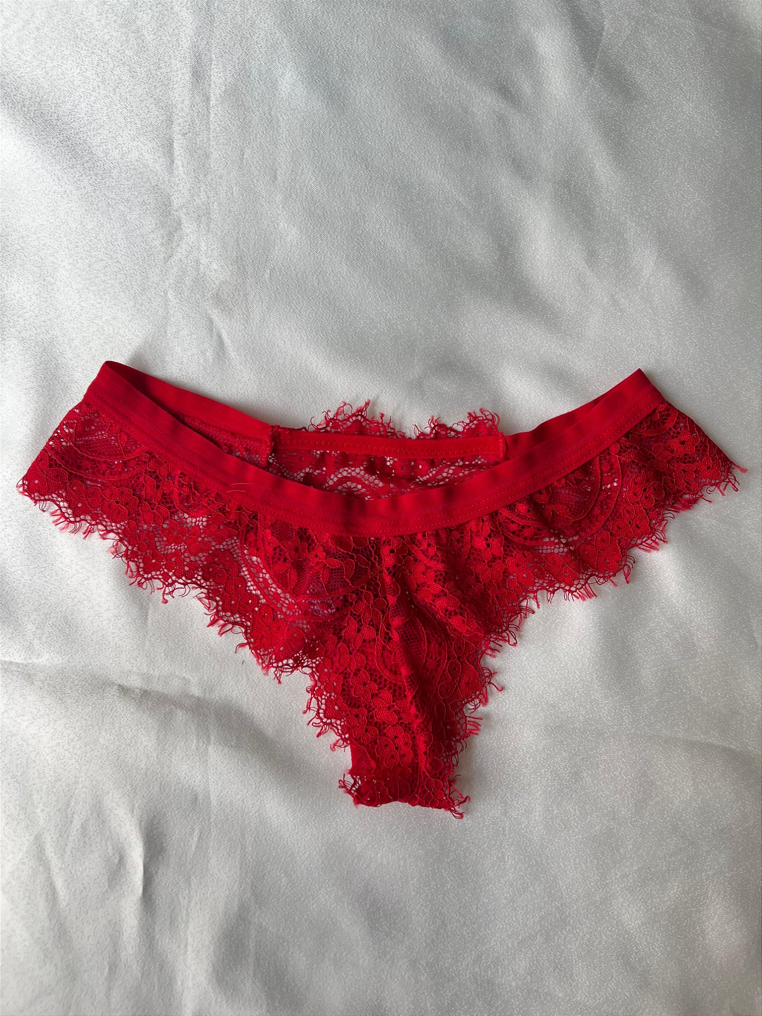 Conjunto Lingerie Anne em Renda Sem Bojo e Sem Aro com Forro em Algodão - Sensual