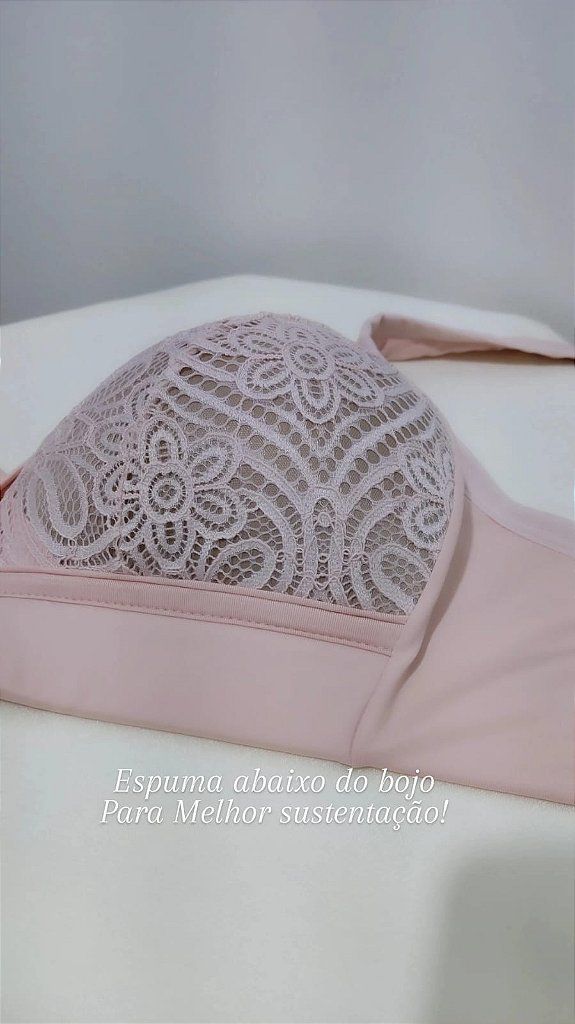 Conjunto Eloa de Sutiã e Calcinha Plus Size / Sutian e Calcinhas Com Bojo e Sem Aro.