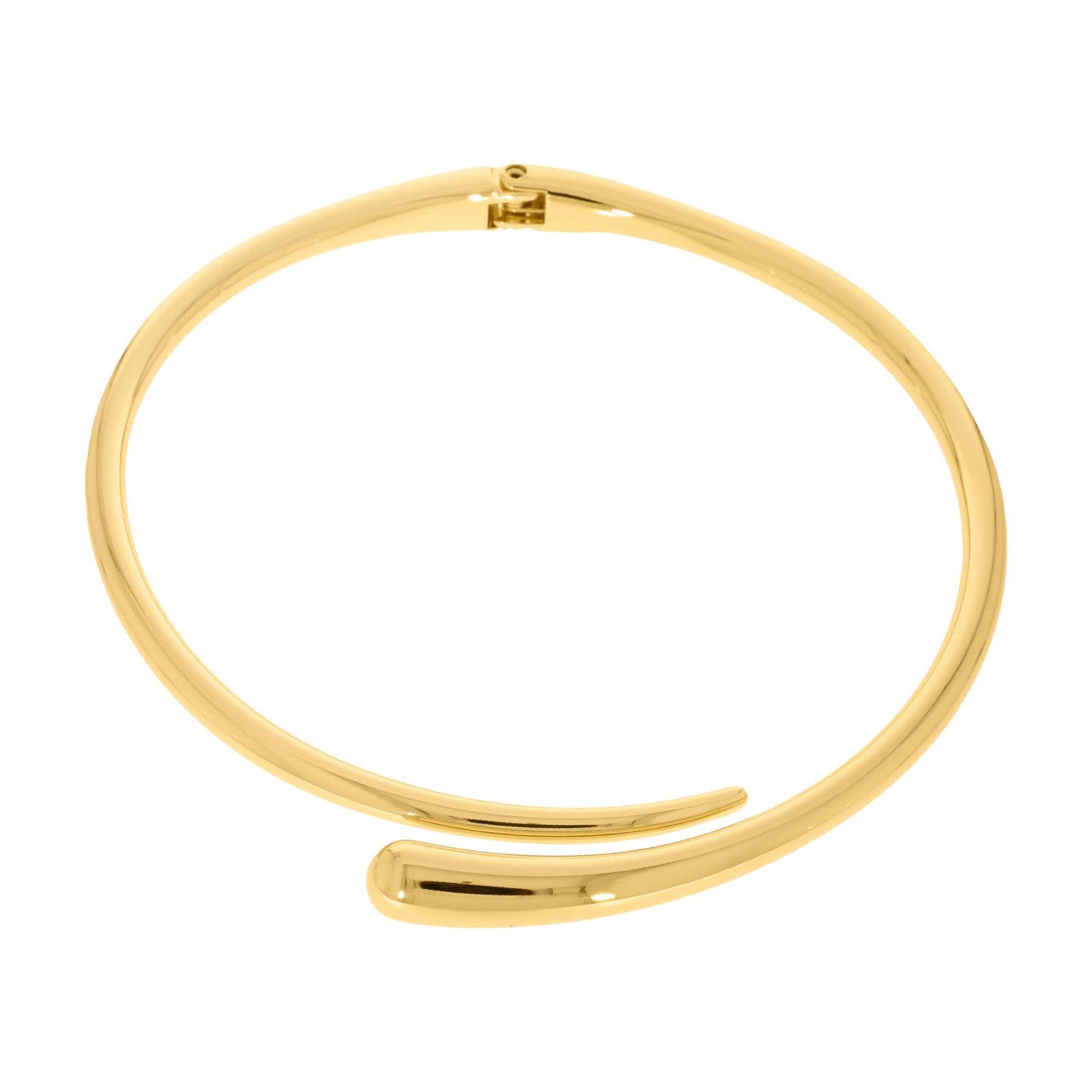 Colar Aro Gota -  Semijoia Banhada no Ouro 18k