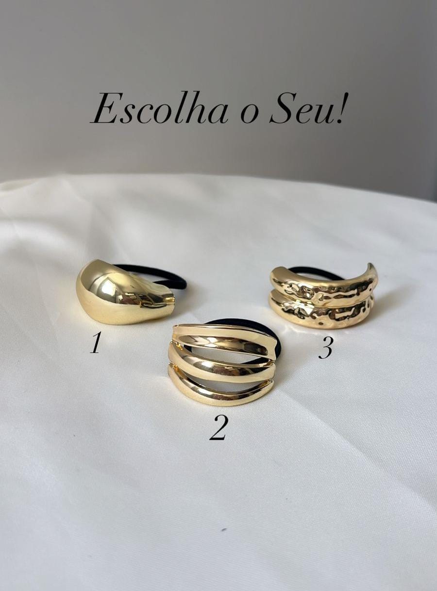 Elástico de Cabelo com Metal – Sofisticado pura Elegância e Estilo Boho Chic