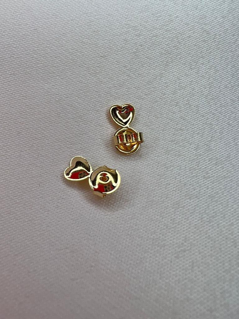 Tarraxa Magica/ Tarraxas Mágicas- 1 par- Banhada a Ouro 18K - SEMIJOIA