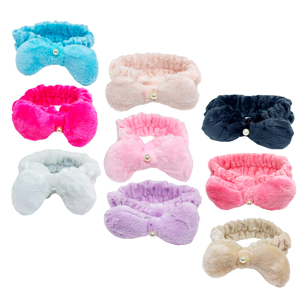 Faixa de Cabelo para Maquiagem e Limpeza Facial Lisa