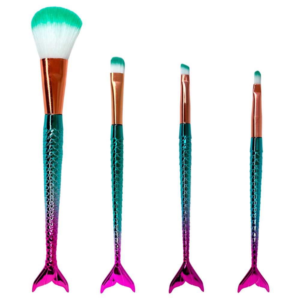 Kit de Pincel para Maquiagem Sereia
