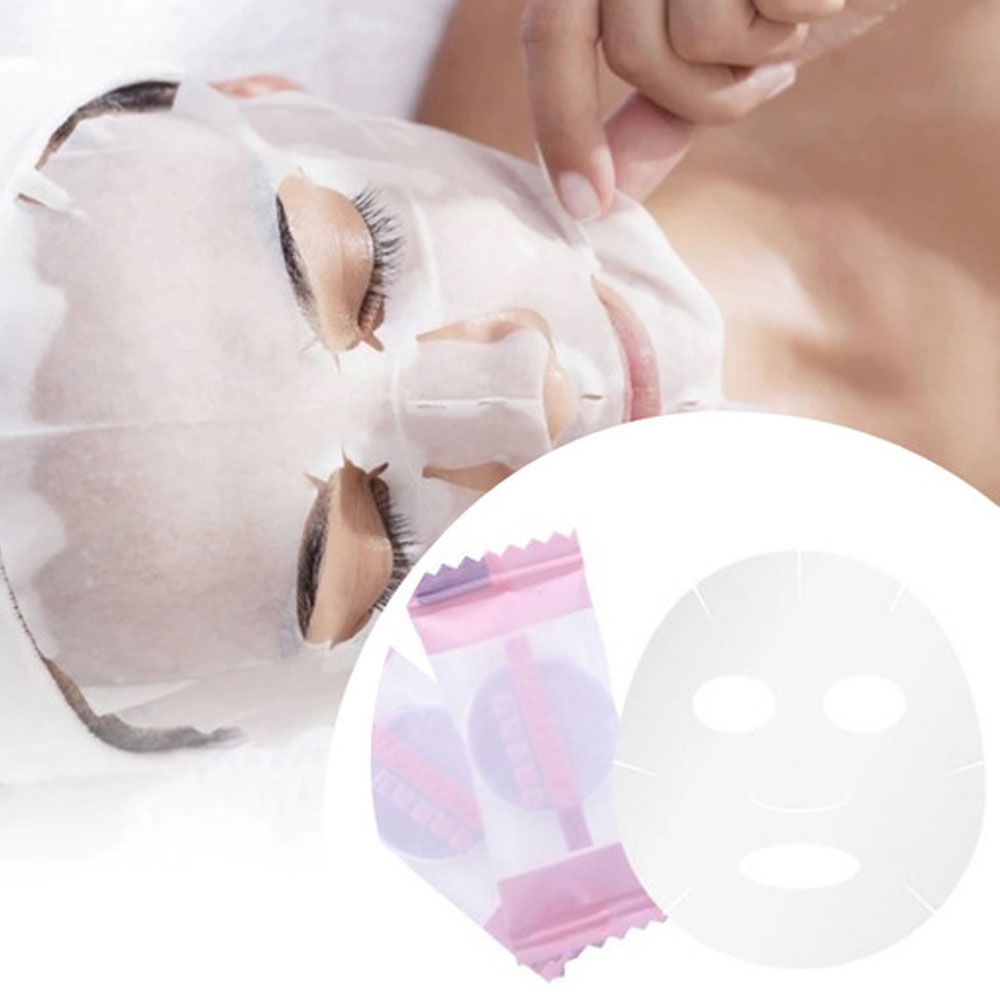 Kit Skin Care Máscara Descartável de TNT Desidratada, Potinho e Colher Mandala FP-167