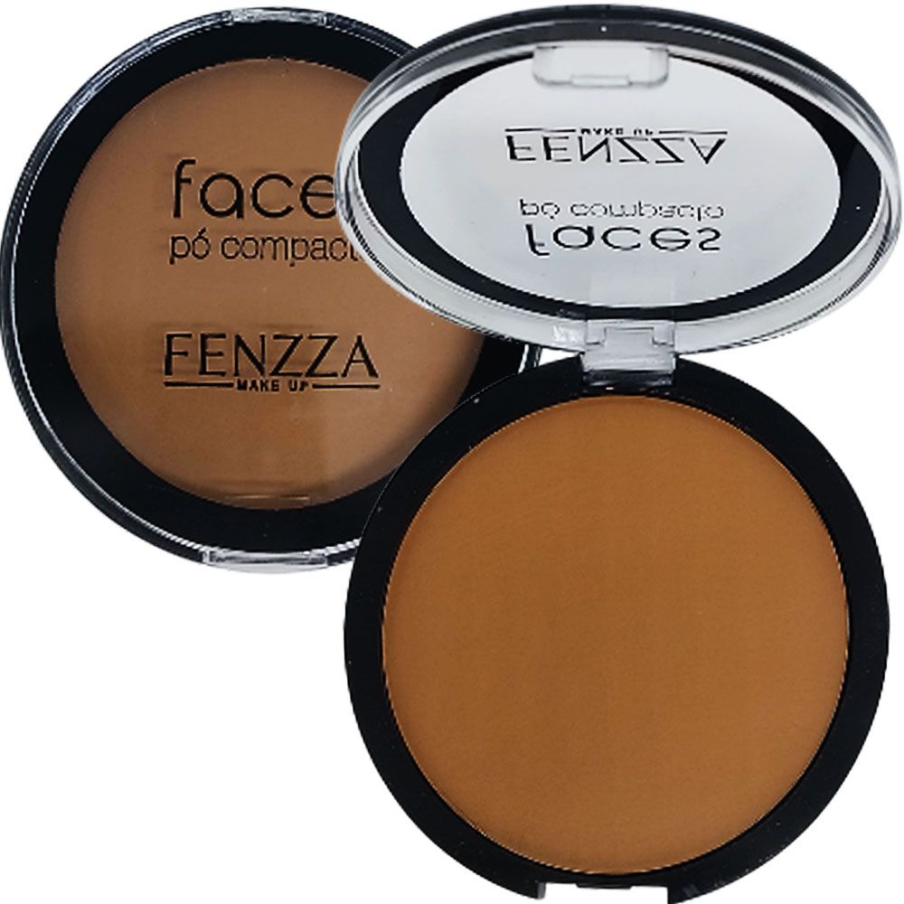 Pó Compacto Face Fenzza PC01 - Kit c/ 04 unid