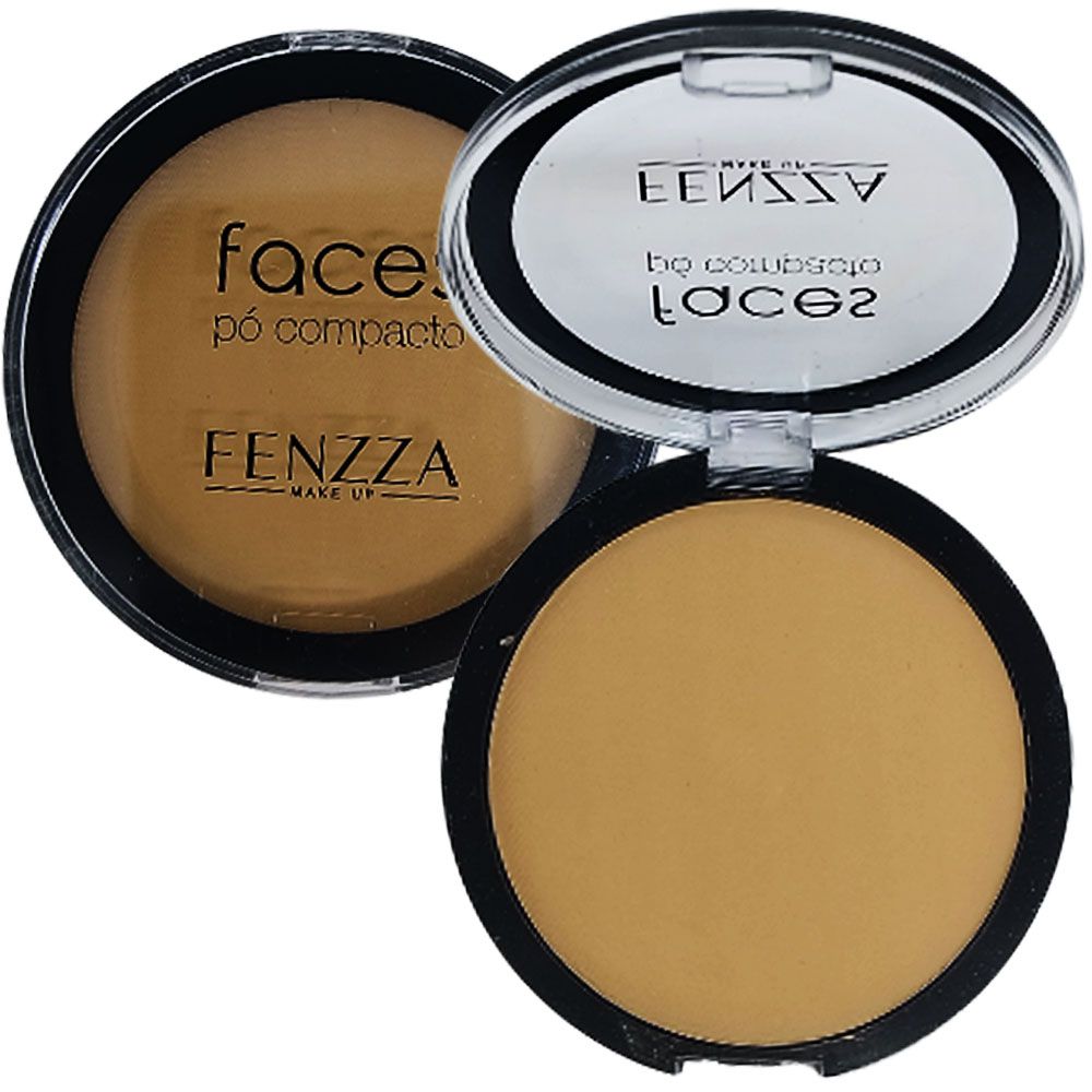 Pó Compacto Face Fenzza PC01 - Kit c/ 04 unid