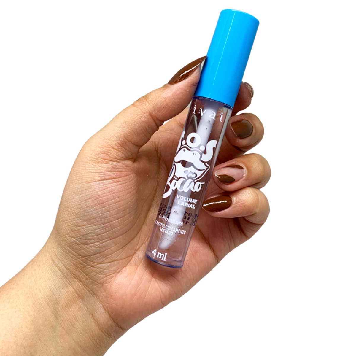 Gloss SOS Bocão Volume Labial Incolor Vivai 3025.1.1 - Box c/ 24 unid