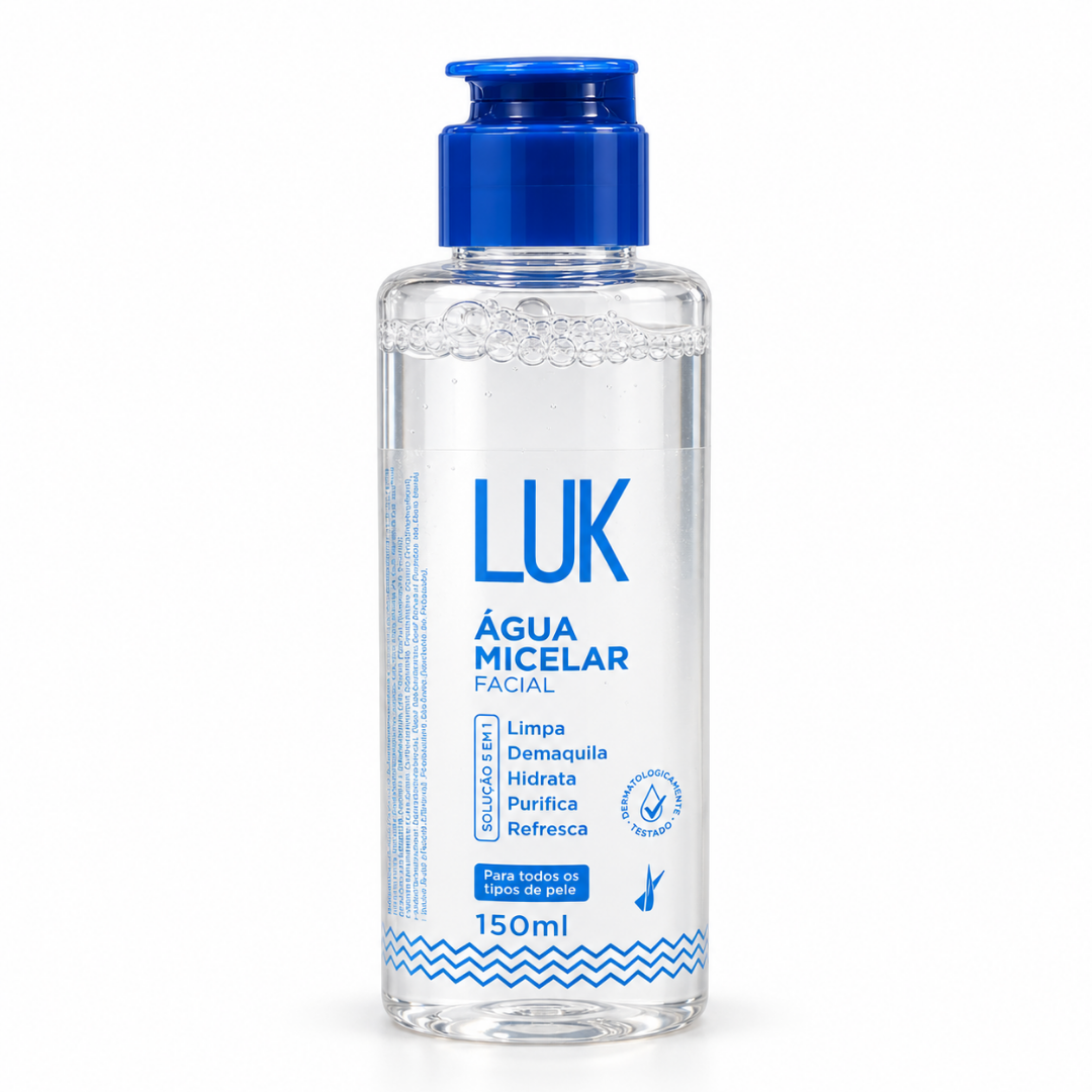 Água Micelar 5 em 1 Luk PAUND29 - Box c/ 12 unid