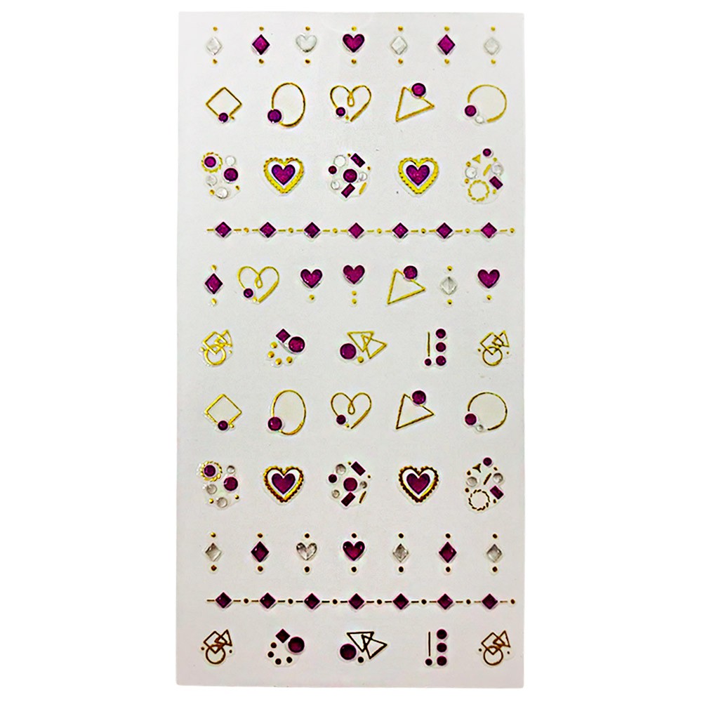 Adesivo Decorativo para Unhas Mandala DF-3113