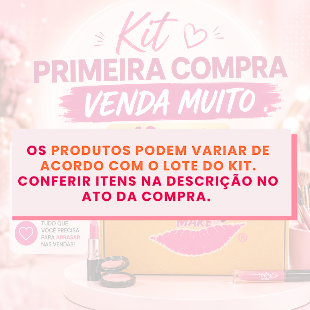 Kit Primeira Compra Venda Muito - 43 Itens