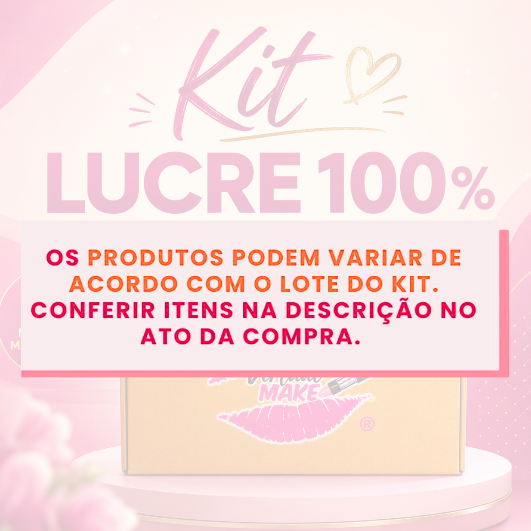Kit Lucre 100% - 40 Itens